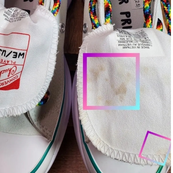 Converse Run Star Hike Hi "PRIDE" Platform Women's Sz: 5 /170824C - Picture 12 of 16